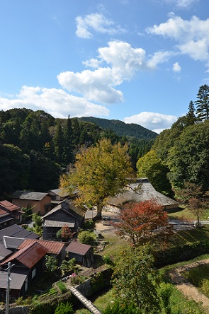 菅谷たたら山内の風景の写真
