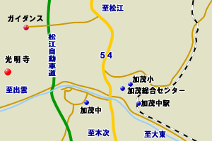 光明寺　地図