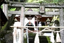 日原神社の鳥居
