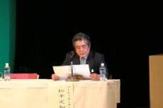松平定知さんは、「永井隆平和賞」入賞作品も朗読