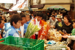 大阪商人体験の様子