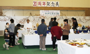 みとや工芸五人展会場の様子