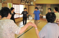地域での運動指導の様子
