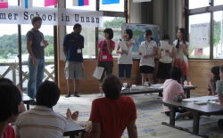 English　Summer　School　in　Unnan　2009
