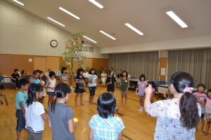 「くまっ子交流七夕の集い」