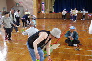 高齢者屋内グラウンドゴルフ大会（木次体育館）