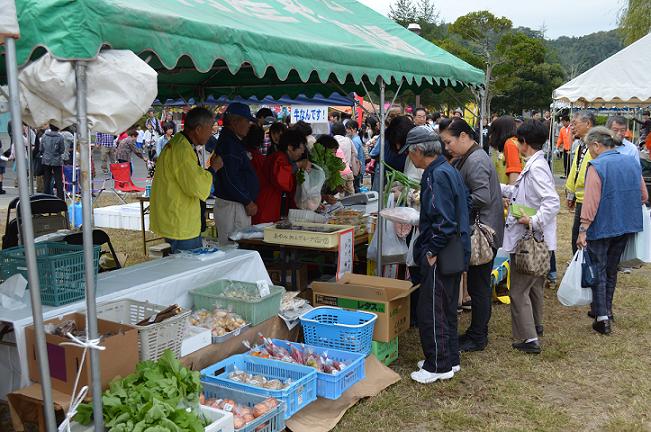 テント村の写真