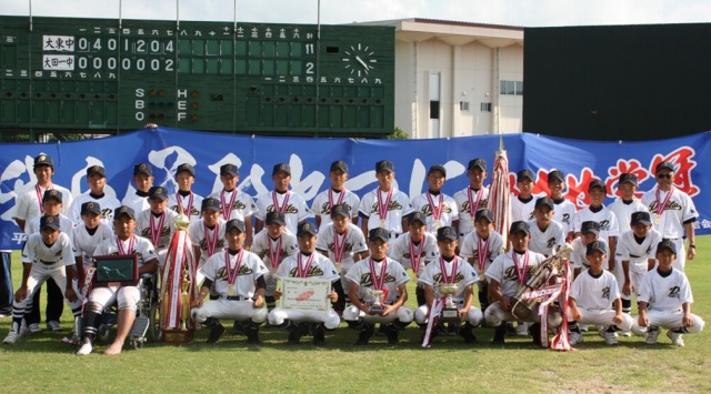 大東中学校野球部の選手のみなさん