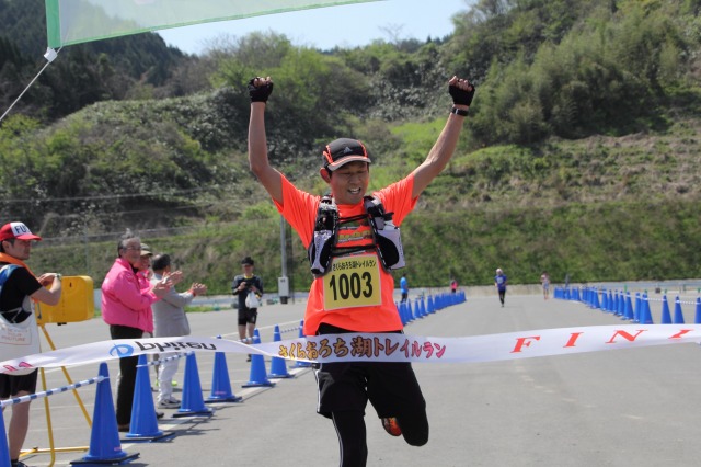 ロングコースで優勝された山本俊介(やまもとしゅんすけ)さん（広島市）