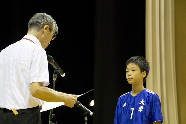 本部長賞を受賞した永井さん