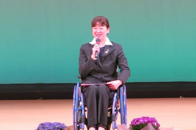 講演をされた成田さん