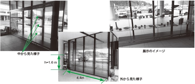 市役所1階ショーケース