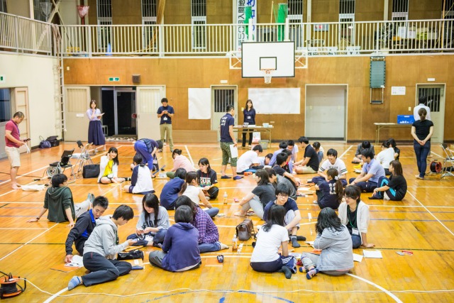 学習内容の共有の様子