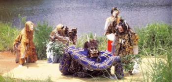 ヤマタノオロチの神楽の写真