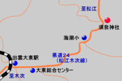 須我神社の地図