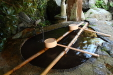 峯寺　水場