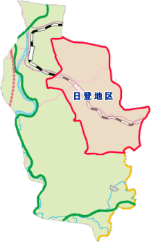 日登地区の位置地図